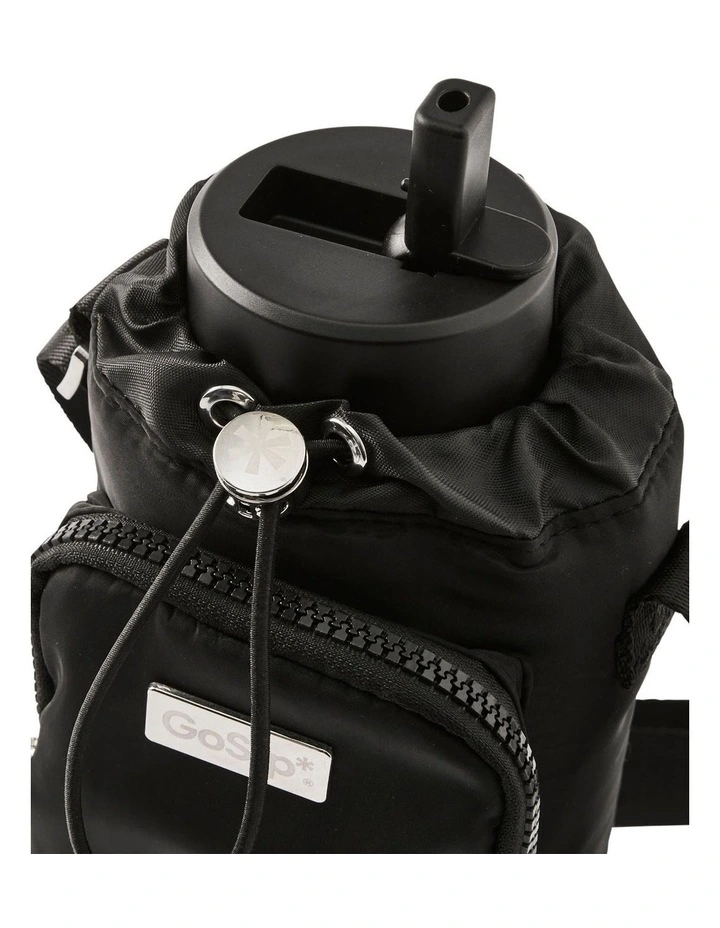 salt&pepper Gosip Bottle Sling in Black image 4