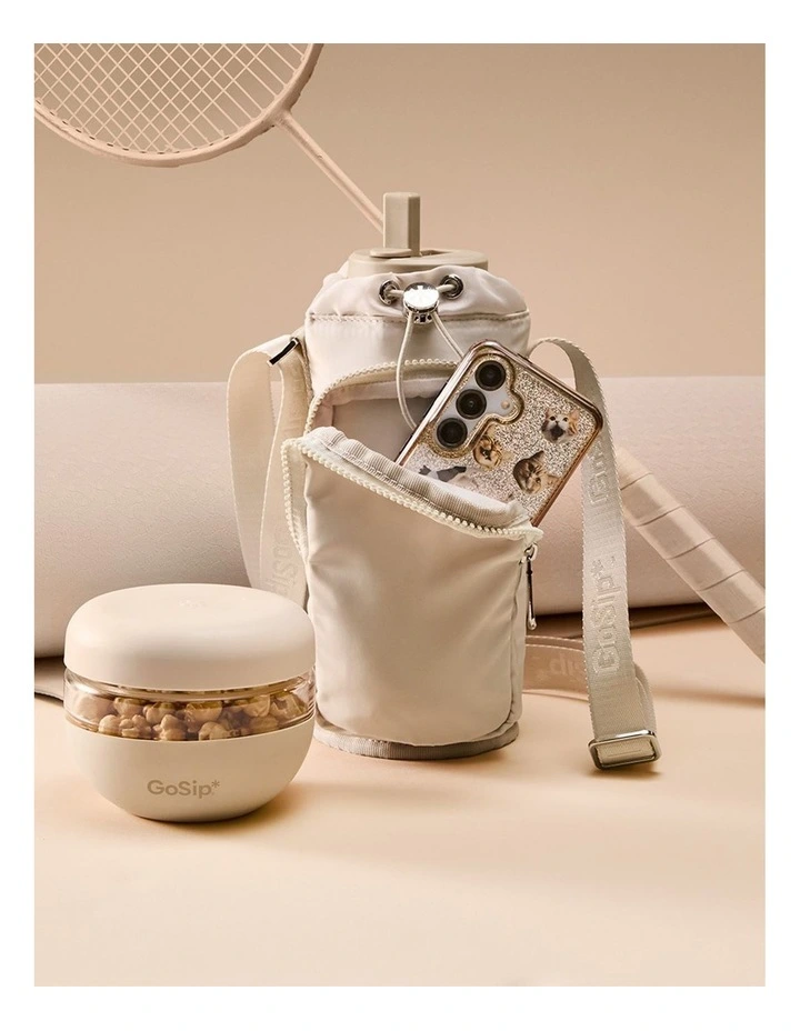 Gosip Bottle Sling in Ecru image 7
