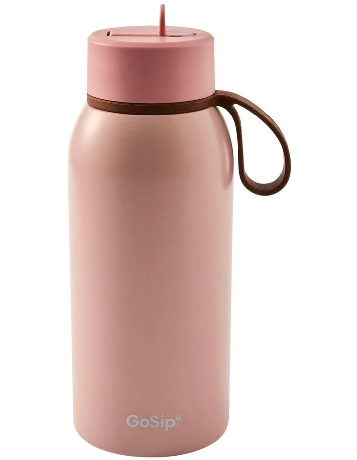 salt&pepper Gosip Ceramic Bottle 1L in Berry image 3