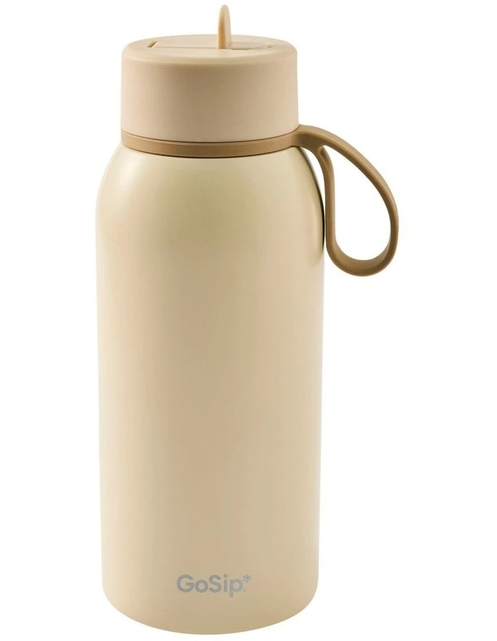 salt&pepper Gosip Ceramic Bottle 1L in Ecru image 2