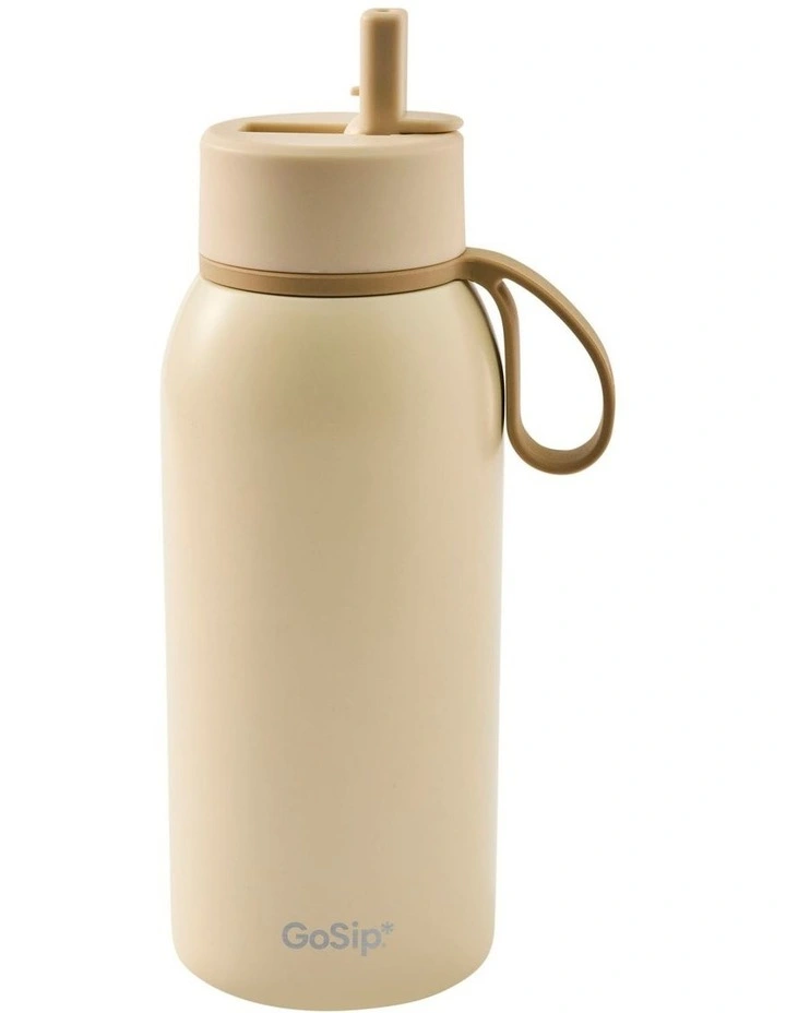 salt&pepper Gosip Ceramic Bottle 1L in Ecru image 3
