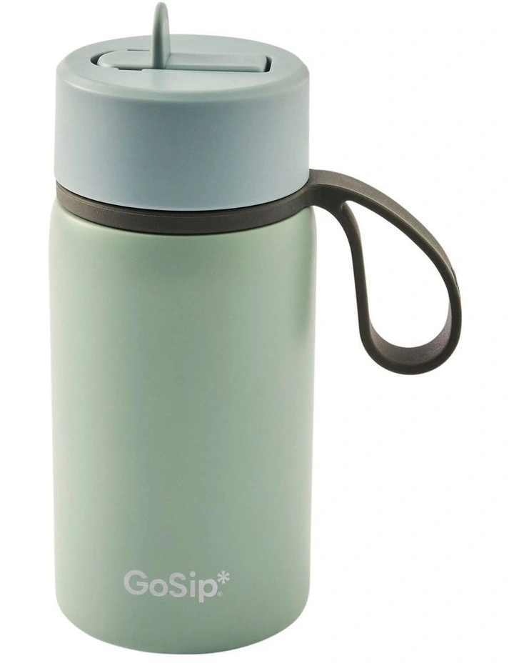 salt&pepper Gosip Ceramic Bottle 350mL in Mist image 2