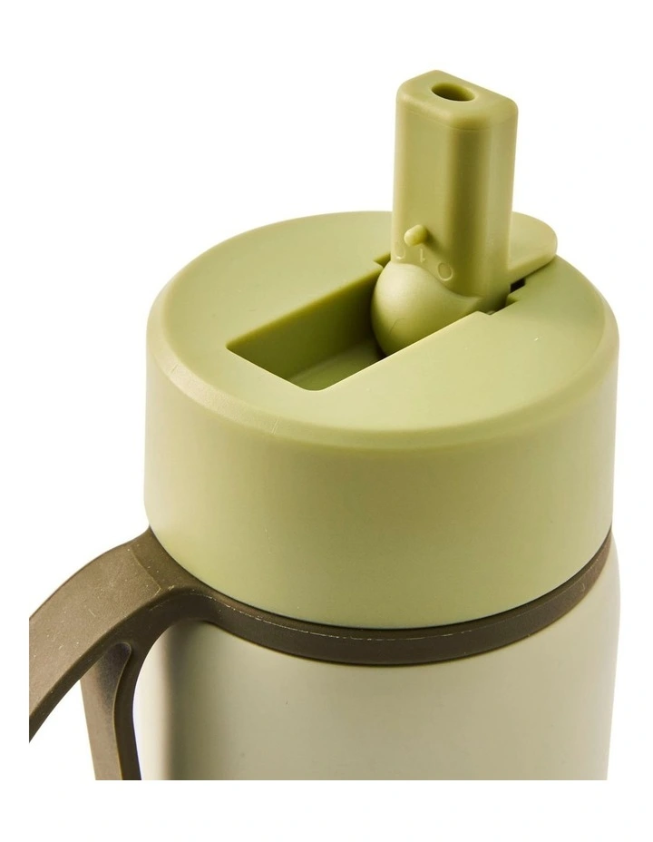 salt&pepper Gosip Ceramic Bottle 350mL in Sage image 5
