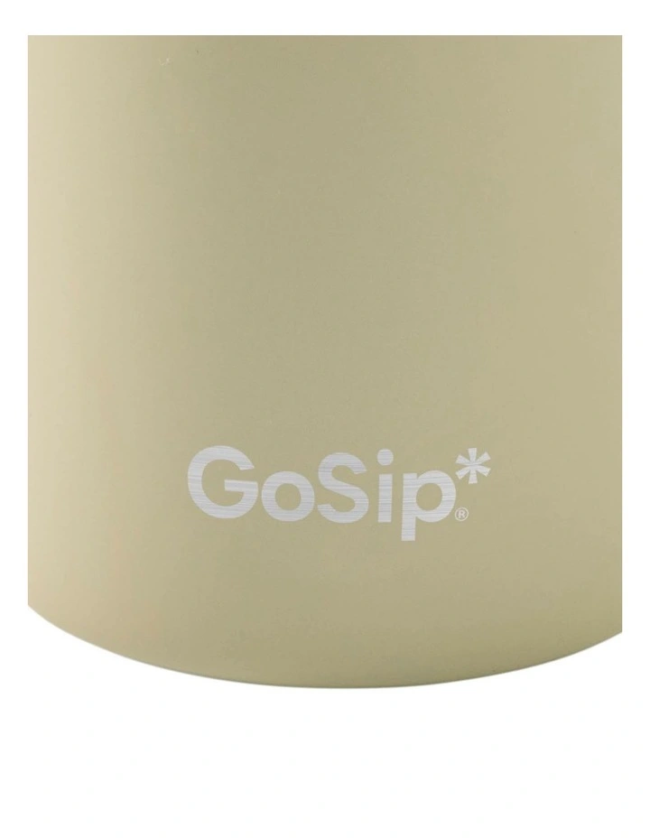 salt&pepper Gosip Ceramic Bottle 350mL in Sage image 6