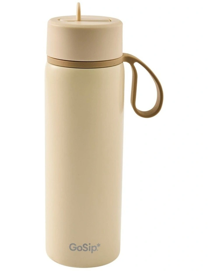 salt&pepper Gosip Ceramic Bottle 600mL in Ecru image 2