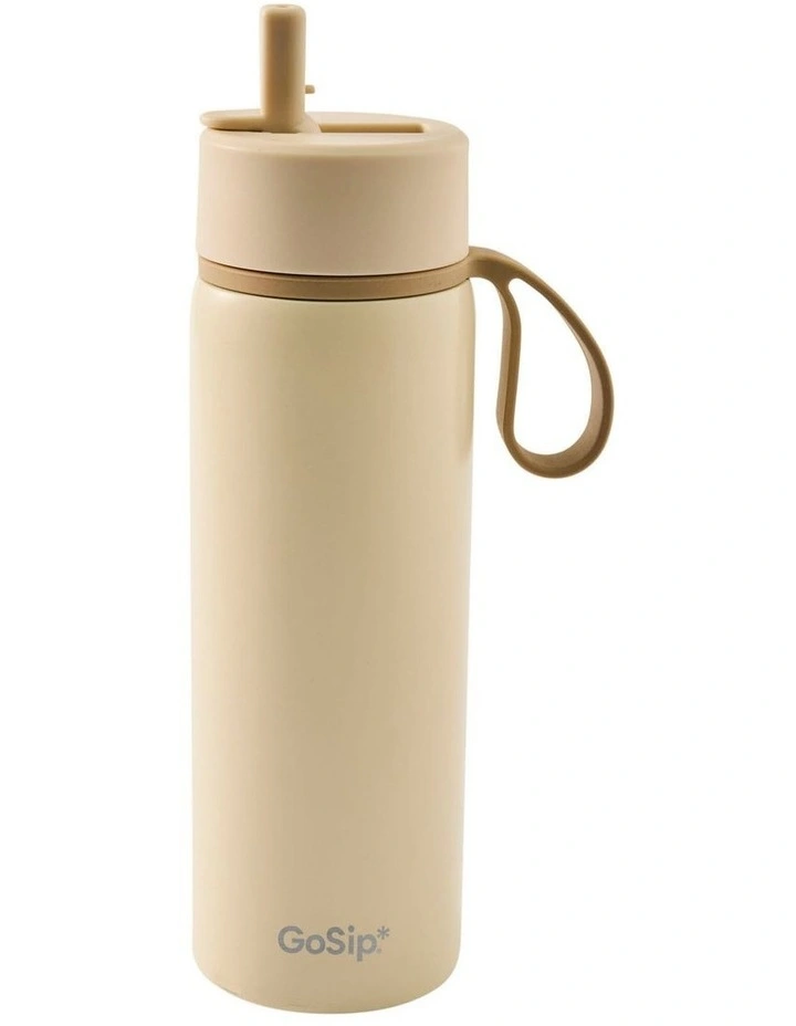 salt&pepper Gosip Ceramic Bottle 600mL in Ecru image 3