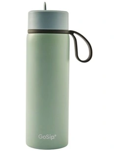 salt&pepper Gosip Ceramic Bottle 600mL in Sage