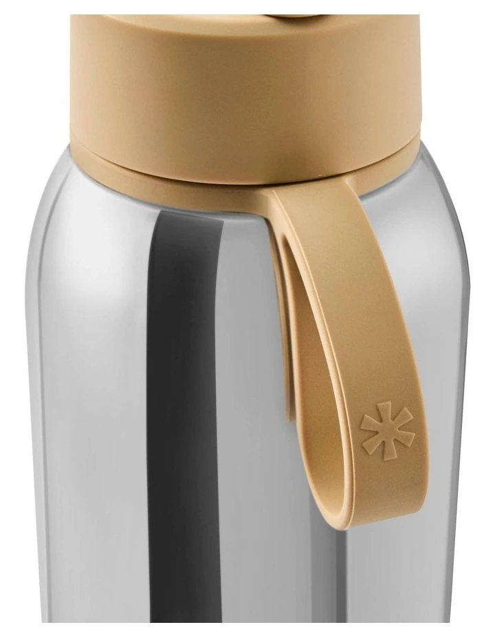 salt&pepper Gosip Chrome Bottle 1L in Silver image 5