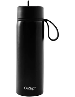 salt&pepper Gosip Chrome Bottle 600mL in Gunmetal