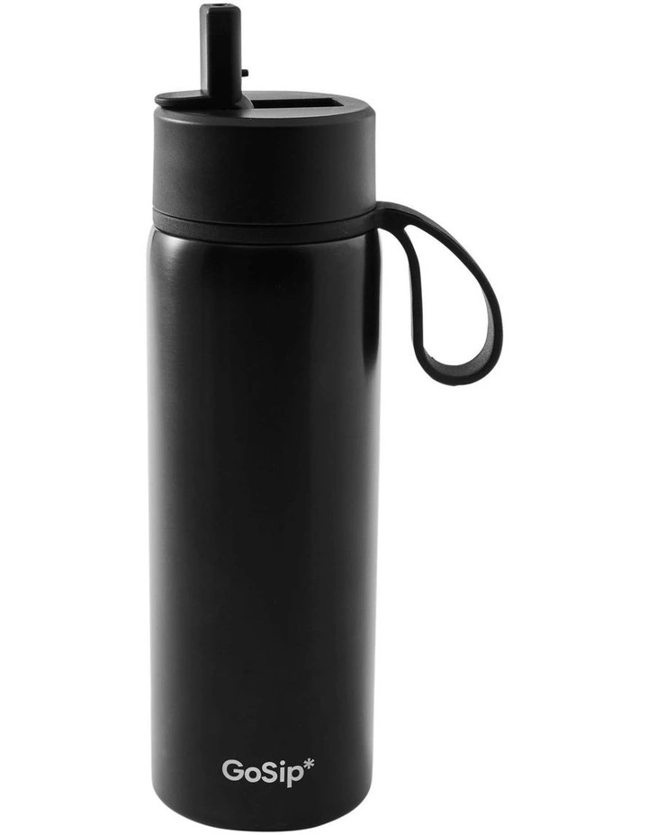 salt&pepper Gosip Chrome Bottle 600mL in Gunmetal image 3