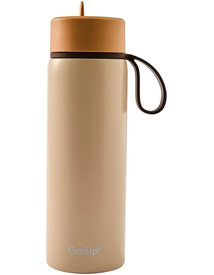 salt&pepper Gosip Drink Bottle 600mL in Beige image 1