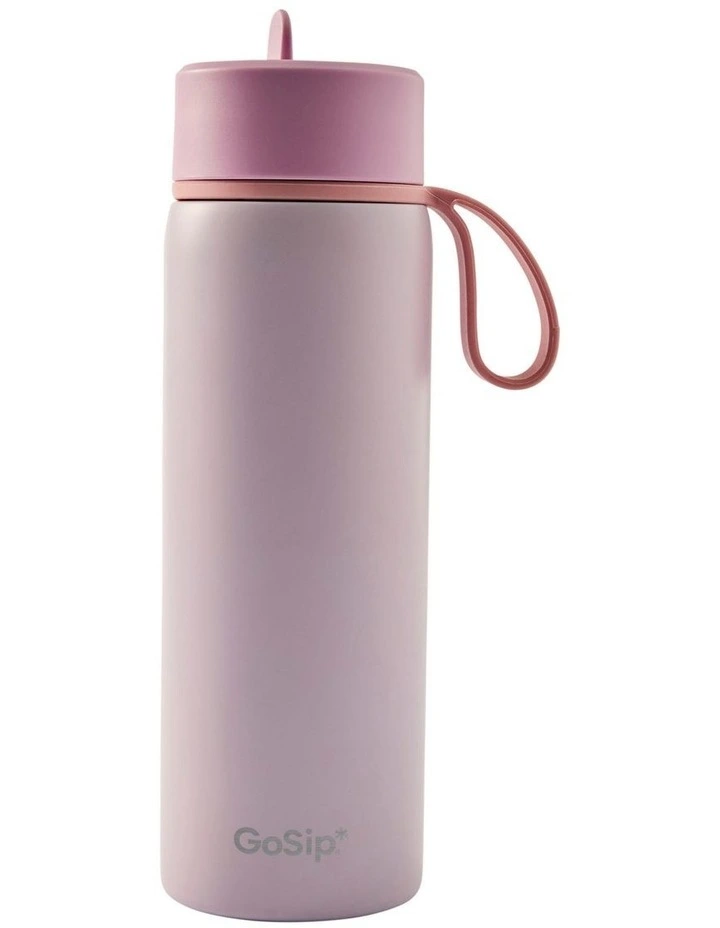 salt&pepper Gosip Drink Bottle 600mL in Lilac image 1