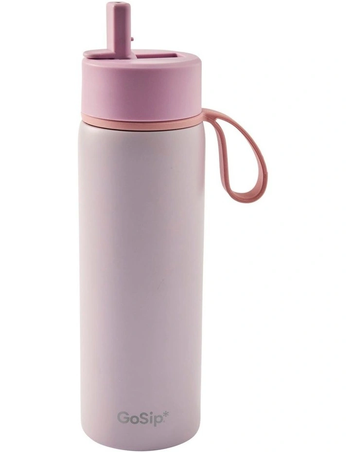 salt&pepper Gosip Drink Bottle 600mL in Lilac image 3