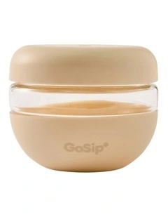 salt&pepper Gosip Food Jar 480mL in Ecru