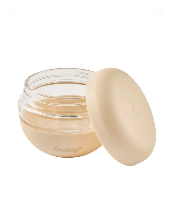 salt&pepper Gosip Food Jar 480mL in Ecru image 3