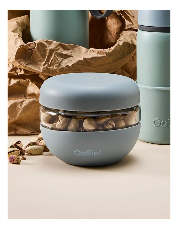salt&pepper Gosip Food Jar 480mL in Mist image 6
