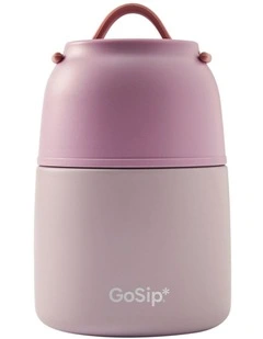 salt&pepper Gosip SS Food Jar 500mL in Lilac
