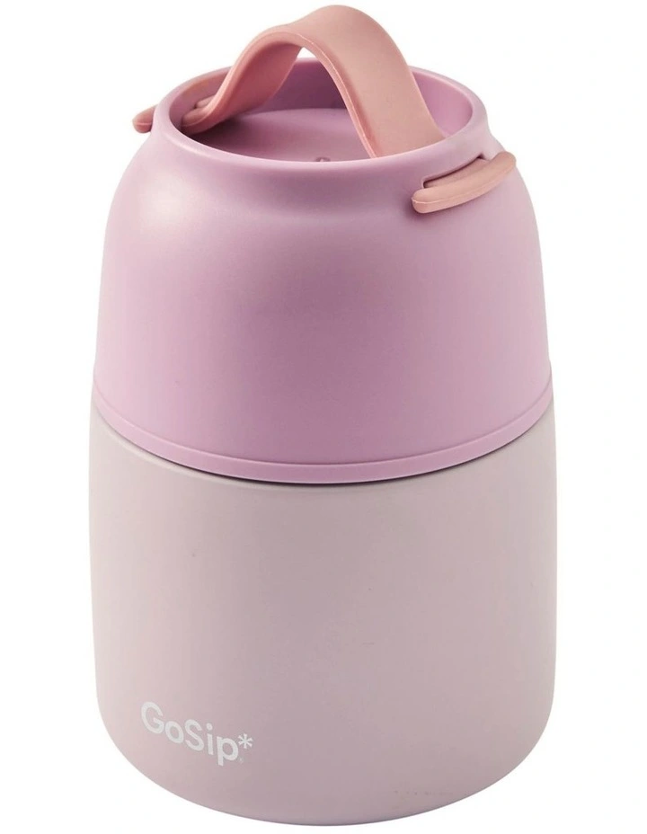 salt&pepper Gosip SS Food Jar 500mL in Lilac image 2