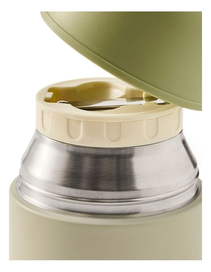 salt&pepper Gosip SS Food Jar 500mL in Sage image 4