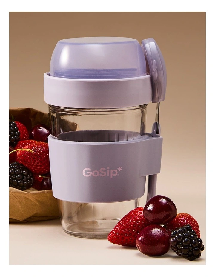 salt&pepper Gosip Stack Cup 320mL in Lilac image 6
