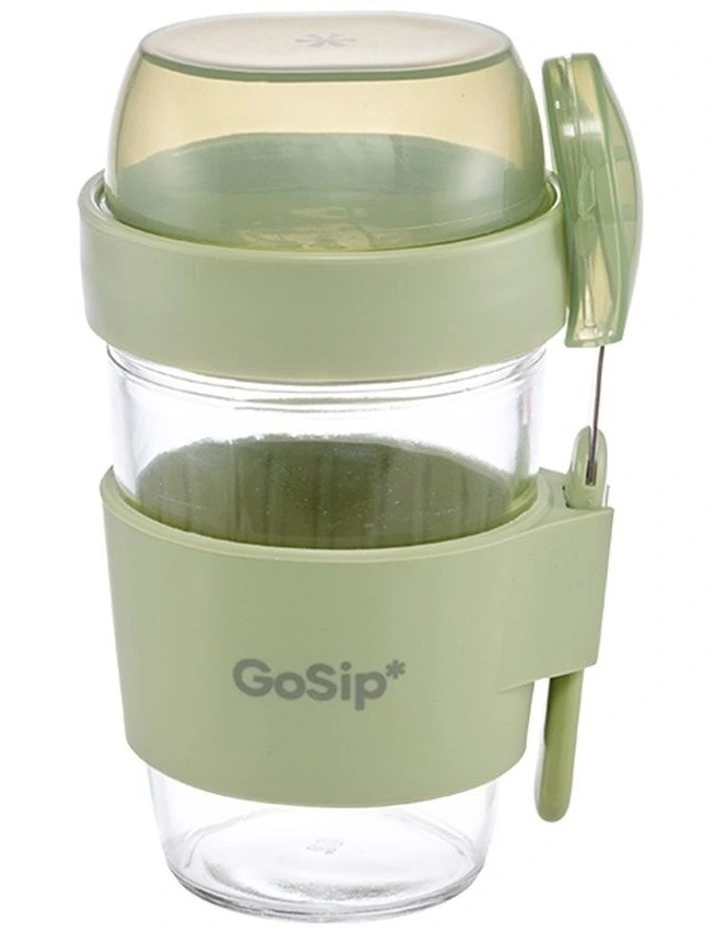salt&pepper Gosip Stack Cup 320mL in Sage image 1
