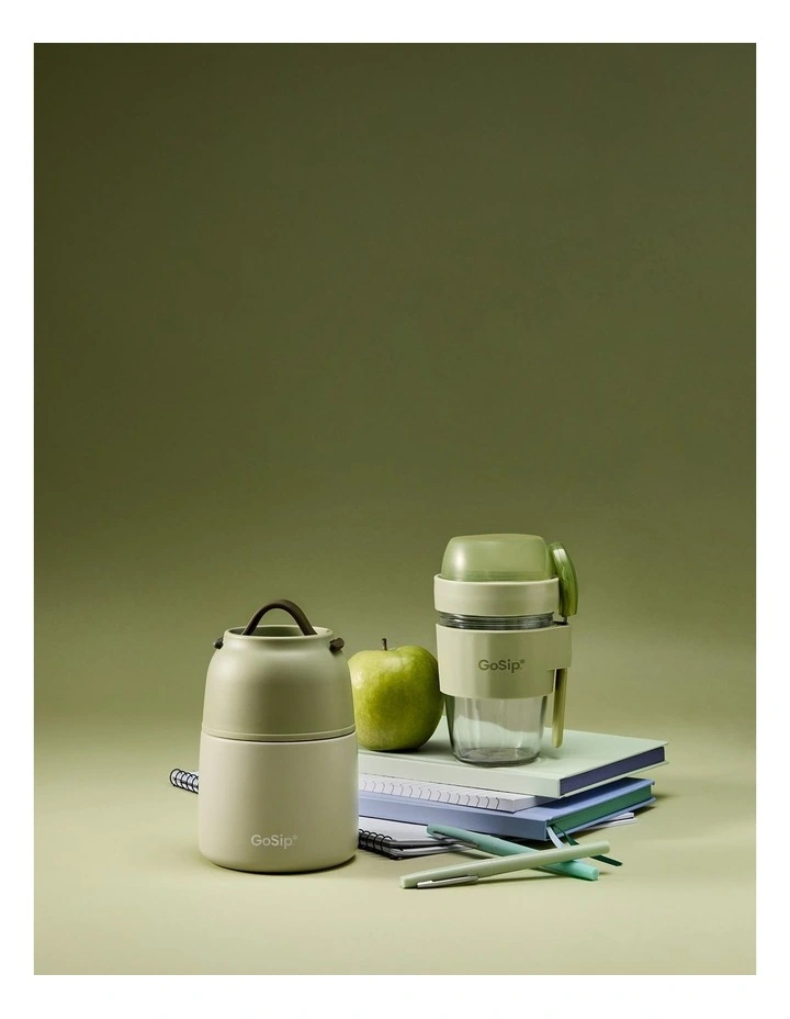 salt&pepper Gosip Stack Cup 320mL in Sage image 7