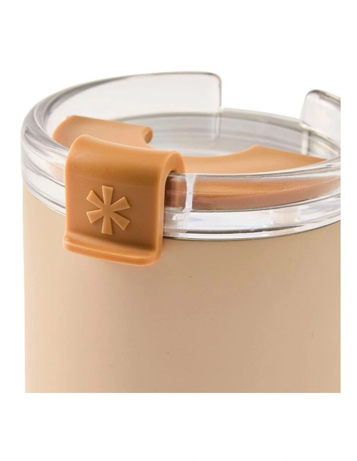 salt&pepper Gosip Travel Cup 350mL in Beige image 5