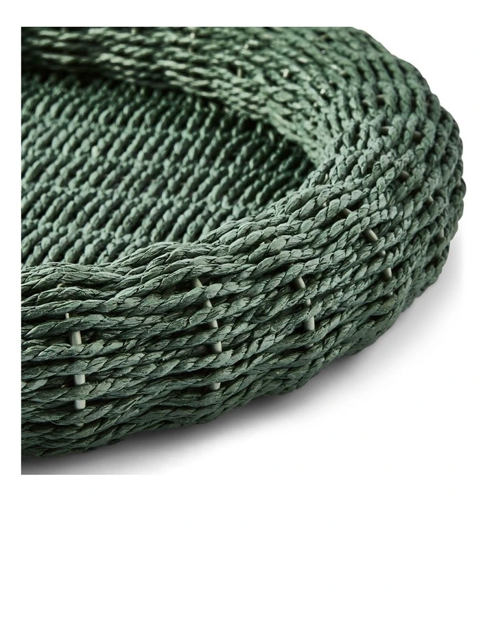salt&pepper Sienna Woven Tray 43cm in Sea Green image 2