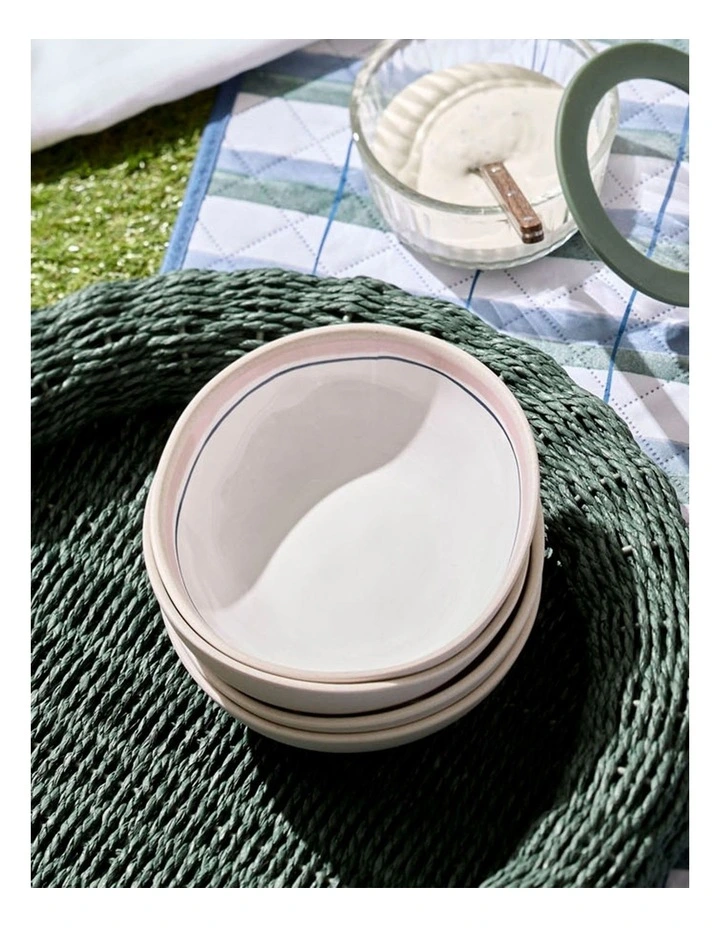 salt&pepper Sienna Bowl 18cm - Set of 6 in Powder image 7