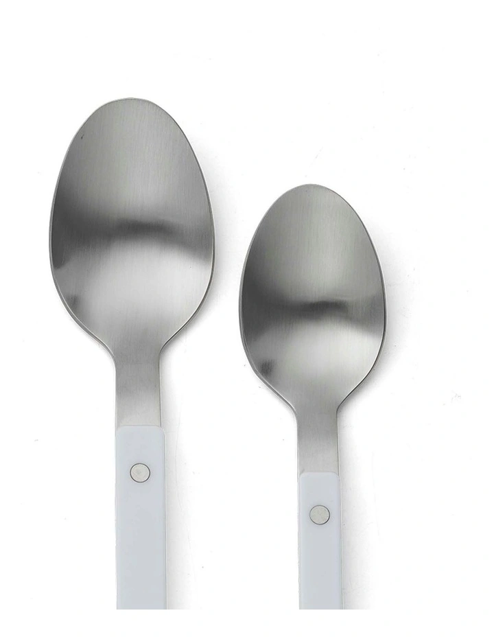 salt&pepper Sienna Cutlery Set - 16 Piece in Snow image 2