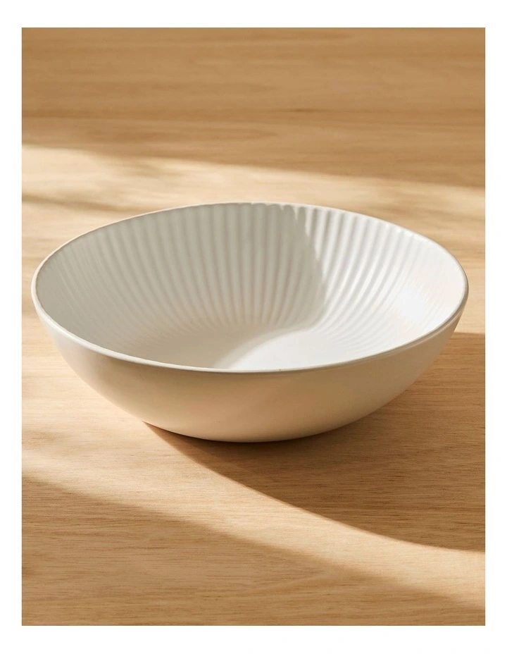 salt&pepper Milo Pasta Bowl 20cm in White image 5