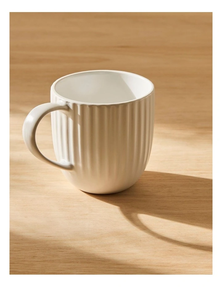 salt&pepper Milo Mug 350mL in White image 5