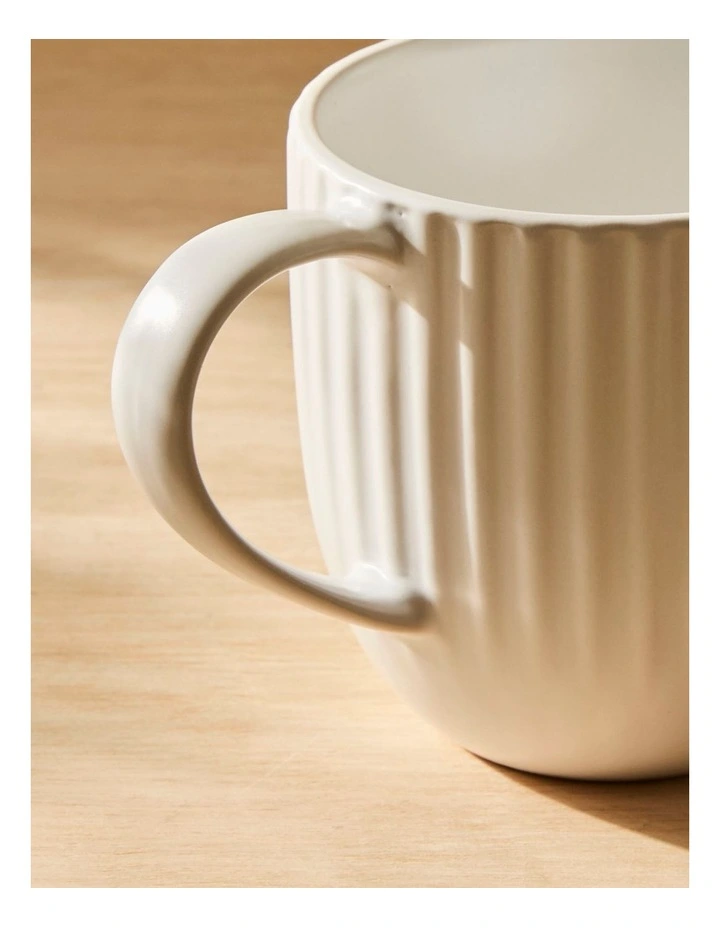 salt&pepper Milo Mug 350mL in White image 7