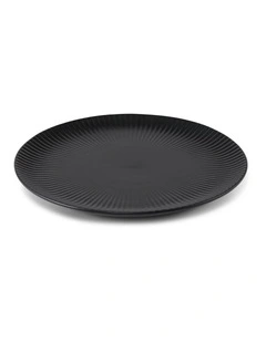 salt&pepper Milo Dinner Plate 27cm in Black