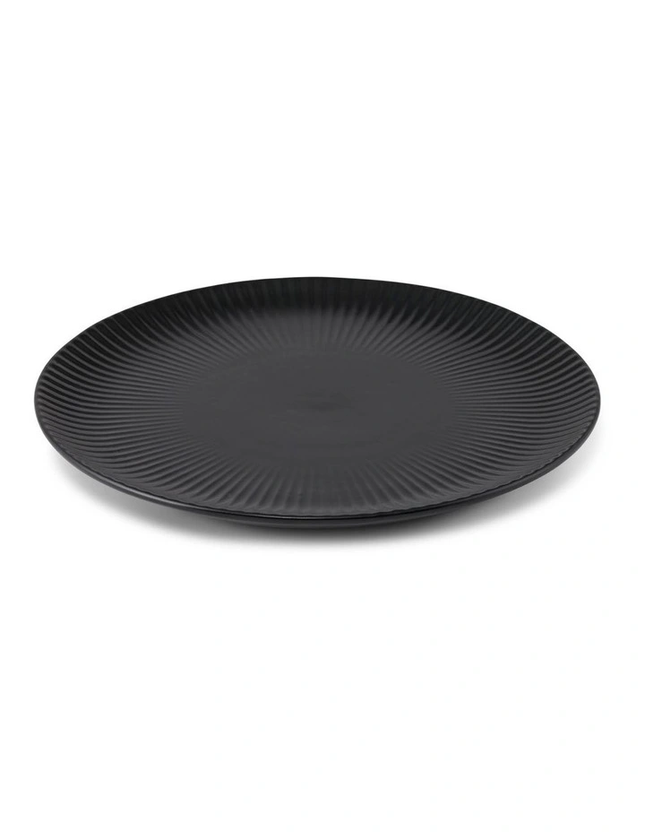salt&pepper Milo Dinner Plate 27cm in Black image 1