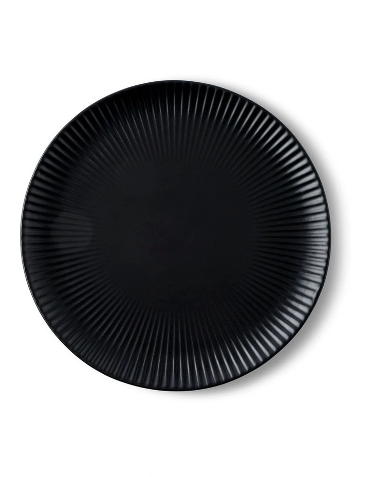 salt&pepper Milo Dinner Plate 27cm in Black image 3