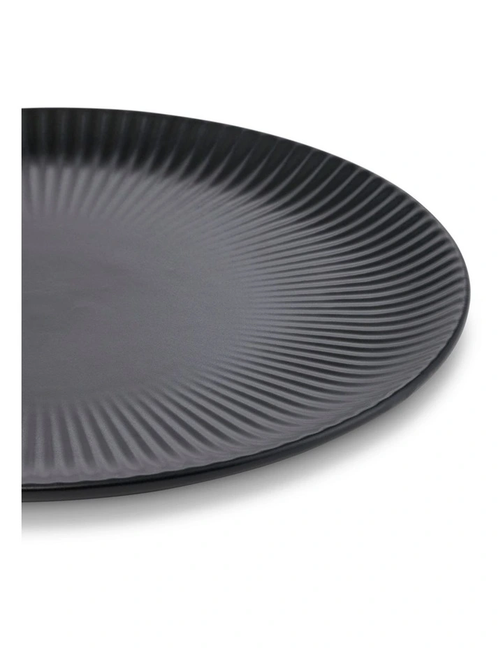 salt&pepper Milo Dinner Plate 27cm in Black image 4