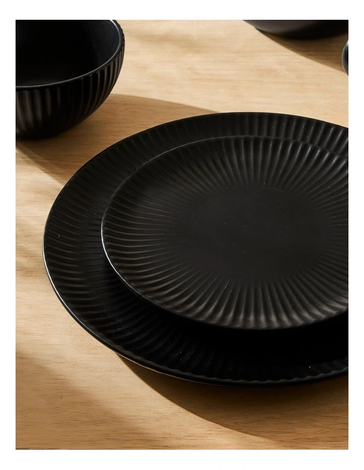 salt&pepper Milo Side Plate 20cm in Black image 5