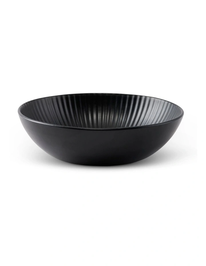 salt&pepper Milo Pasta Bowl 20cm in Black image 1