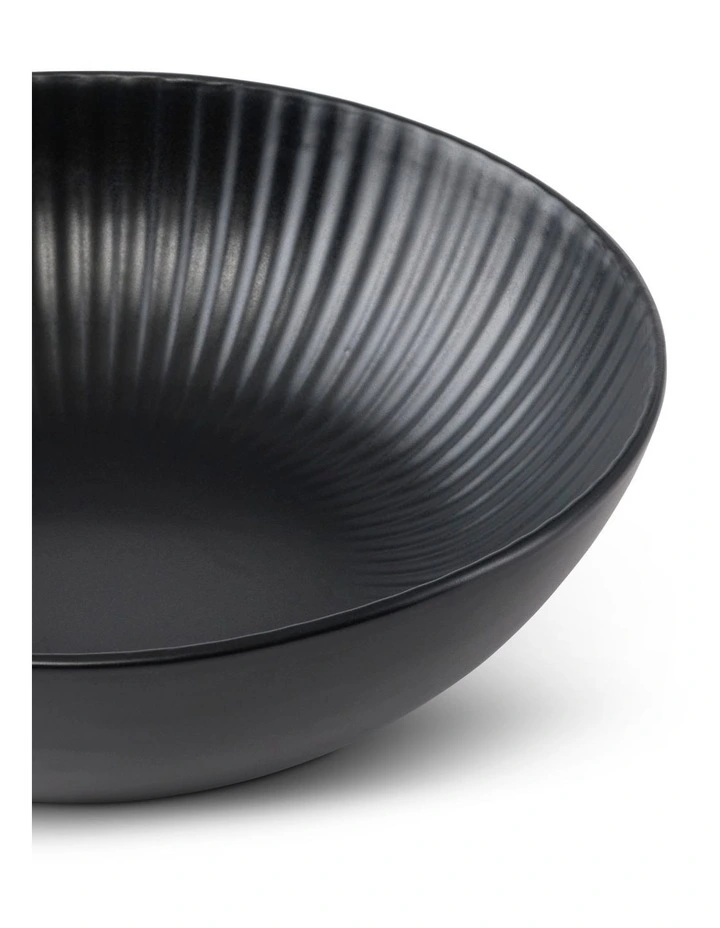 salt&pepper Milo Pasta Bowl 20cm in Black image 2