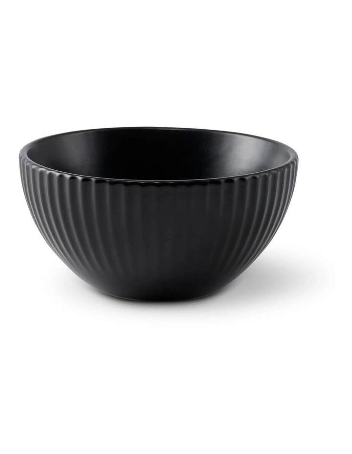 salt&pepper Milo Breakfast Bowl 14cm in Black image 1
