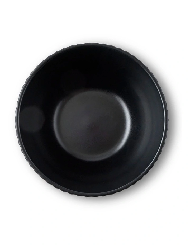salt&pepper Milo Breakfast Bowl 14cm in Black image 3