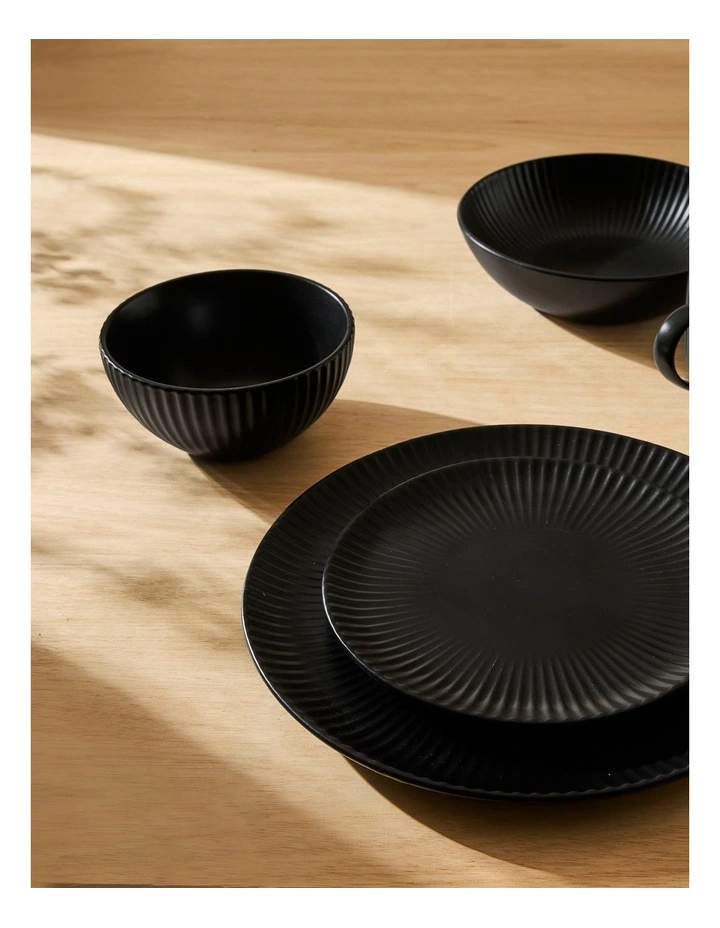 salt&pepper Milo Breakfast Bowl 14cm in Black image 6