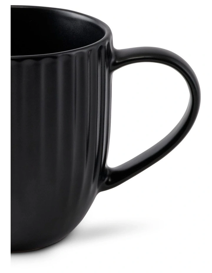 salt&pepper Milo Mug 350mL in Black image 3