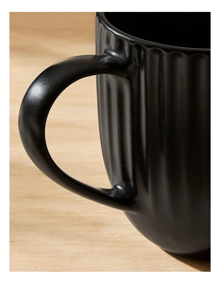 salt&pepper Milo Mug 350mL in Black image 6