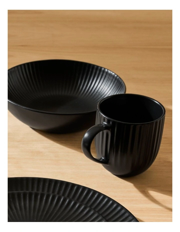 salt&pepper Milo Mug 350mL in Black image 7
