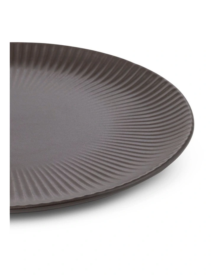 salt&pepper Milo Dinner Plate 27cm in Cocoa image 4