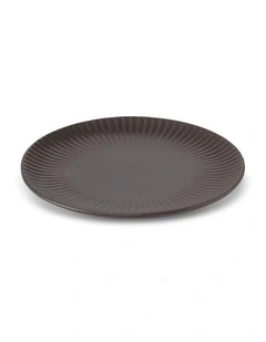 salt&pepper Milo Side Plate 20cm in Cocoa
