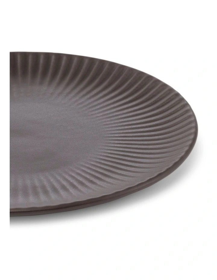 salt&pepper Milo Side Plate 20cm in Cocoa image 4