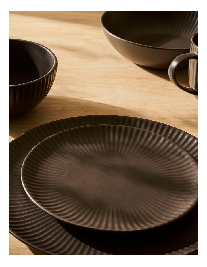 salt&pepper Milo Side Plate 20cm in Cocoa image 7